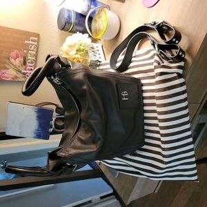 Henri Bendel Spruce Street Bucket 2 Way Bag